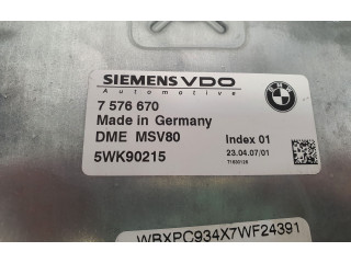 Комплект блоков управления 7576670, 12147576670 BMW X3 E83