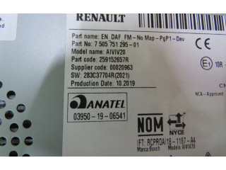 Дисплей 259152657R Dacia Duster II