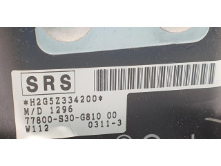 Подушка безопасности водителя 77800-S30-G810 Honda Prelude