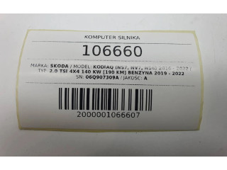 Блок управления двигателем Блок управления 06Q907309A   Skoda Kodiaq