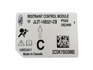 Блок подушек безопасности JL3T14B321, JL3T14B321CB   Ford F150