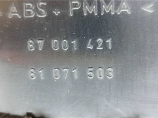 Přístrojová deska BMW 7 E65 E66 2003 87001421, 6925322