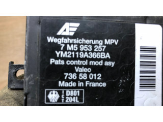 Блок управления иммобилайзера