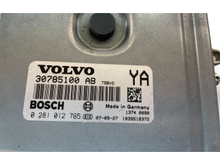 Блок управления двигателем Блок управления 30785100AB, 0281012765   Volvo V70