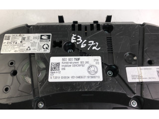 Панель приборов 6V0920740D Skoda Fabia Mk3 (NJ)