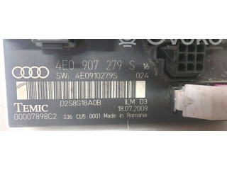 Блок комфорта 4E0907279S Audi A8 S8 D3 4E