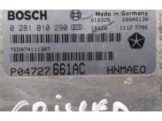 Řídící jednotka 0281010290 Chrysler Voyager