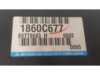 Блок управления двигателя 1860C677 Mitsubishi ASX