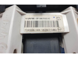 Блок управления климат-контролем N106278B, T1001639U Dacia Sandero