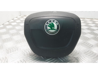 Подушка безопасности водителя 5J0880201H   Skoda Fabia Mk2 (5J)
