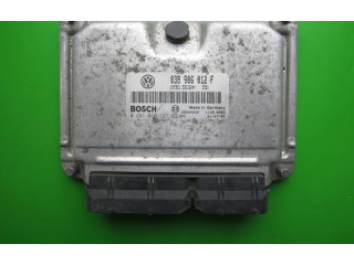 Блок управления двигателем Блок управления 038906012F, 0281010127   Skoda Octavia Mk1 (1U)