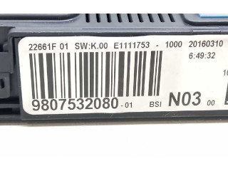 Блок предохранителей 9807532080, E1111753 Peugeot 2008 I