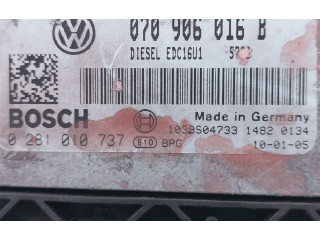 Блок управления двигателя 0281010737, 070906016B Volkswagen Phaeton