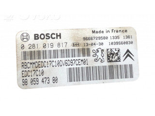 Řídící jednotka 9805947380, 0281019817   Citroen Berlingo 2014