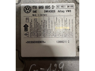 Блок подушек безопасности 1T0909605D, 5WK43828   Volkswagen Touran I