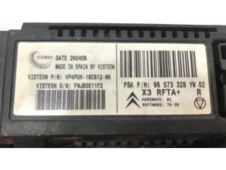 Блок управления климат-контролем 96573328, 96573328YW02 Citroen C5