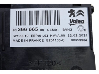 Блок управления климат-контролем 9836666580   Peugeot Partner III