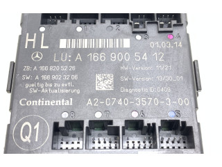 Блок подушек безопасности A1669005412   Mercedes-Benz GL X166