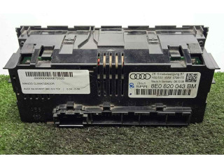 Блок управления климат-контролем 8E0820043BM Audi A4 Allroad