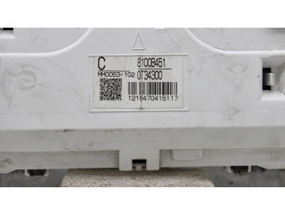 Панель приборов 8100b451, mm0053102 Mitsubishi ASX