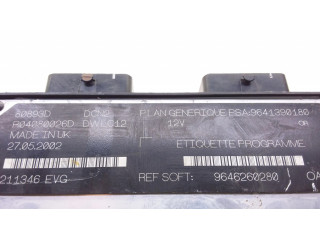 Řídící jednotka 9641390180, 80893D   Citroen Berlingo 2001