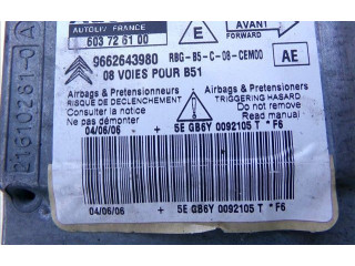 Блок подушек безопасности 603726100   Citroen C4 I