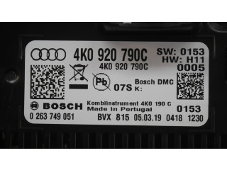 Přístrojová deska Audi A6 S6 C8 4K 2019 4K0920790C, 0263749051