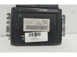 Блок управления двигателя 96376652, S010016040A6 Daewoo Kalos