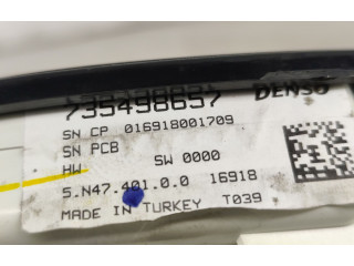 Блок управления климат-контролем 735498657 Opel Combo D