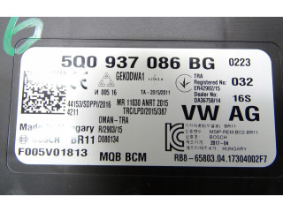 Блок комфорта 5Q0937086BG Skoda Octavia Mk3 (5E)