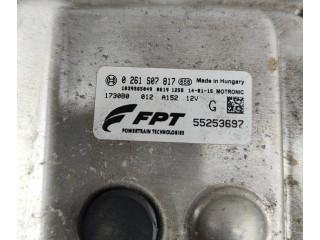 Блок управления двигателя 55253697, 0261S07817 Fiat 500L