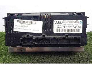 Блок управления климат-контролем 8E0820043BJ Audi A4 Allroad