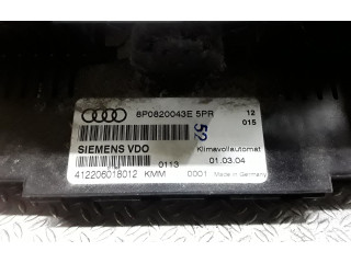 Блок управления климат-контролем 8P0820043E Audi A3 S3 A3 Sportback 8P