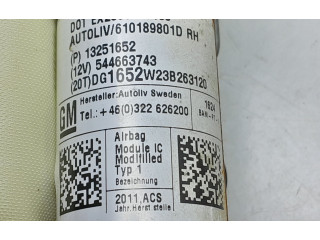 Надувная подушка для крыши 13251652   Chevrolet Cruze