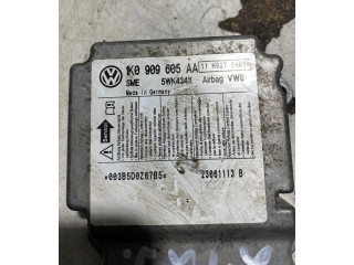 Блок подушек безопасности 1K0909605AA, 5WK43411 Skoda Octavia Mk2 (1Z)