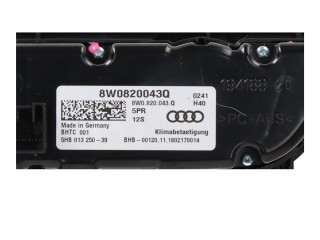 Блок управления климат-контролем 8W0820043Q   Audi A5