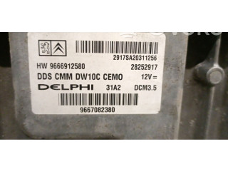 Блок управления двигателя 9666912580, 28252917DELPHI   Citroen C8