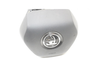 Подушка безопасности водителя 5E3880201S Skoda Octavia Mk4