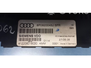 Блок управления климат-контролем 8P0820043J   Audi A3 S3 A3 Sportback 8P