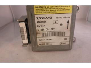 Блок управления надувных подушек 9148494, 0285001097   Volvo 850