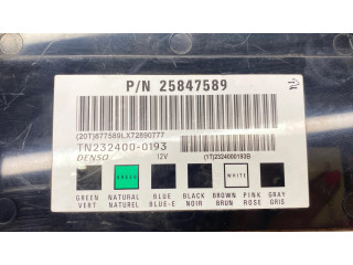 Блок комфорта 25847589, 2324000193B   Cadillac SRX   