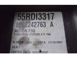 Pojistková skříňka Řídící jednotka BSM 8200242763A, 55RDI3317 Renault Espace III 2003