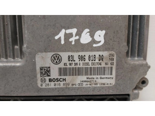 Блок управления двигателя 03L906018DQ Volkswagen Touran I