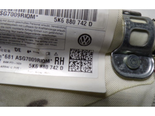 Подушка безопасности двери 5K6880742D, 5K6880742D Volkswagen Golf SportWagen