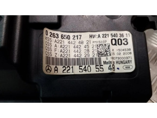 Přístrojová deska Mercedes-Benz S W221 2008 A2215405548, 0263650217