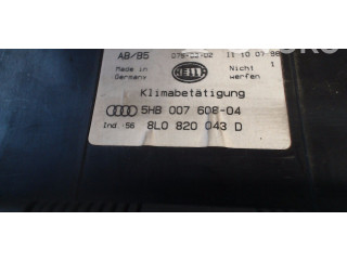 Блок управления климат-контролем 8L0820043D, HB00760804   Audi A3 S3 8L