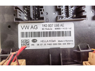 Блок комфорта 1K0937086, 1K0937086AE   Skoda Yeti (5L)   