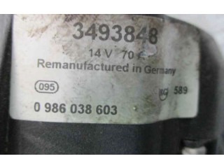 Генератор 0986038603, 3493848 Opel Vectra A
