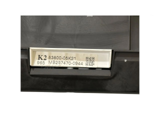 Přístrojová deska Toyota Avensis T270 2012 8380005K21, MB2574700944