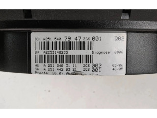 Панель приборов A2515407947, A2515403111   Mercedes-Benz R W251       